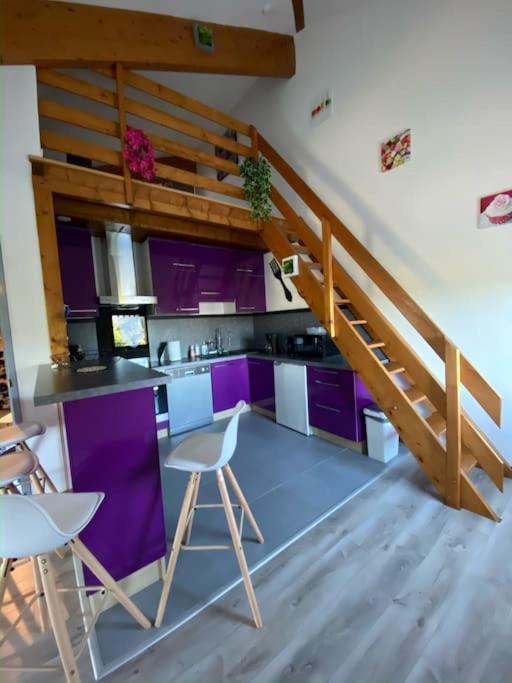 Appartement Lumineux Avec Vue Sur Les Montagnes Morbier Eksteriør billede
